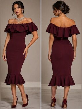 Windsor off the shoulder dress